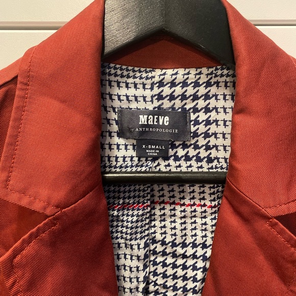 Maeve Anthropologie satin blazer - Picture 5 of 6